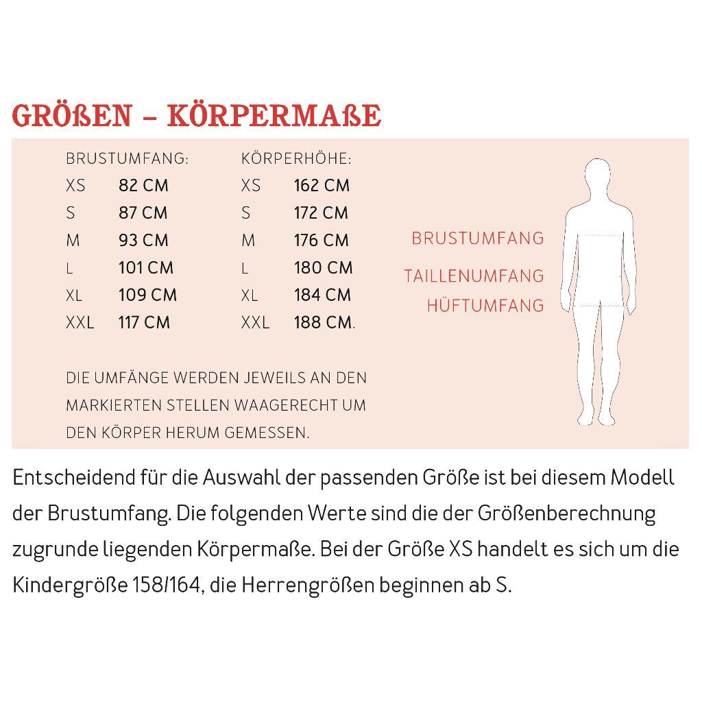 Papierschnittmuster Männer Hoodie Herr Jona XS-XXL